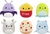Juego de 6 Squishmallows de 6 cm SQMM0008 P4 en internet