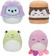 Juego de 4 Squishmallows de 6 cm SQMM0003 P2 - MabicShop