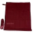 Toallón Secado Rápido Liso con Funda BORDO