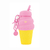 Botella Helado de silicona flexible AMARILLO/FUCSIA Footy