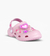 CL791 CHINELAS CLOGS CON LUZ ROSA en internet