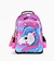 Mochila Espalda 18´´ Love Unicorn Soft Negra Con Luces Led! 1943