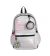 MOCHILA ESPALDA MARGARITA BLANCA ROSA 18” - comprar online