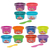 Plastilina Mini 7172 Packs De Colores Surtido PLAY DOH 4 POTES DE 28 GRS, 1 CON GLITTER - tienda online