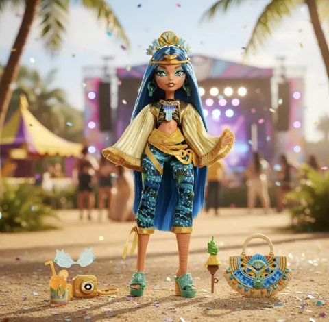 HXH81 Monster High MONSTER FEST Cleo De Nile 27CM - comprar online