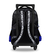 MOCHILA CARRO FOOTY CON LUZ FUTBOL POP IT AZUL 1791 en internet