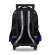 MOCHILA CARRO FOOTY CON LUZ FUTBOL POP IT AZUL 1791 en internet