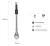 BOMBILLA STANLEY STRAW BLACK SPOON - comprar online