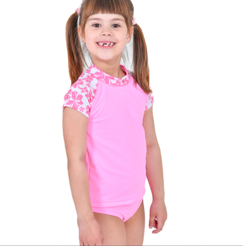REMERA UV50 SPRING ROSA MC