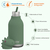 BOTELLA TERMICA DINO ASOBU 460ML - tienda online