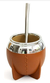 MATE TRADICIONAL PACK BOCA CERRADA CARAMEL C/BOMBILLA en internet