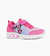 ZAPATILLA POP MIN0333 MINNIE GIRL ROSA CON LUZ AL PISAR (T.22-26) - comprar online
