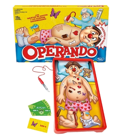 JUEGO DE MESA OPERANDO HASBRO
