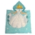PONCHO TOALLON PRINCESA AGUA
