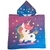 Toallón Poncho Infantil UNICORNIO VIOLETA