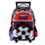 MOCHILA FOOTY CARRO CON LUZ FUTBOL POP IT ROJO 1791