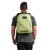 MOCHILA JANSPORT SUPERBREAK PLUS ACID ROCK GREEN CON PORTA NOTEBOOK - tienda online
