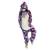 PIJAMA ENTERITO PLUSH UNI VIOLETA NIÑOS CON UNICORNIO