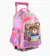 MOCHILA CARRO OSO TEDDY MULTICOLOR 18" CON LUZ - comprar online