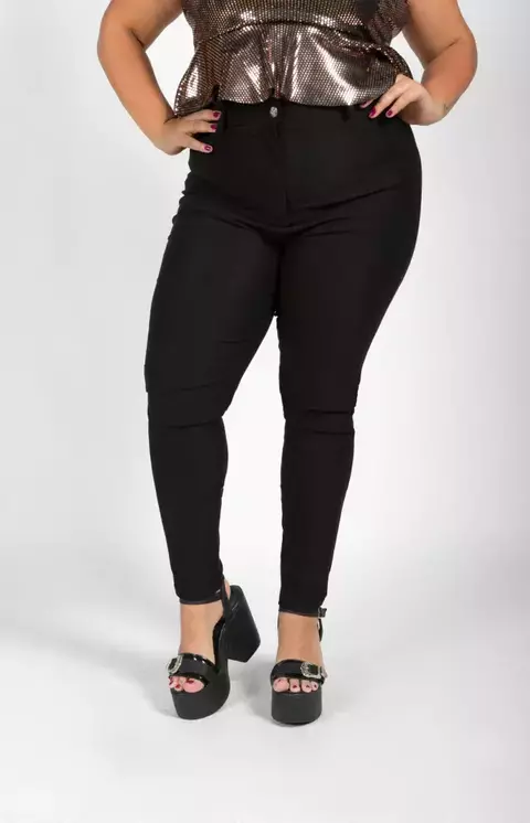 PANTALON CHUPIN NEGRO