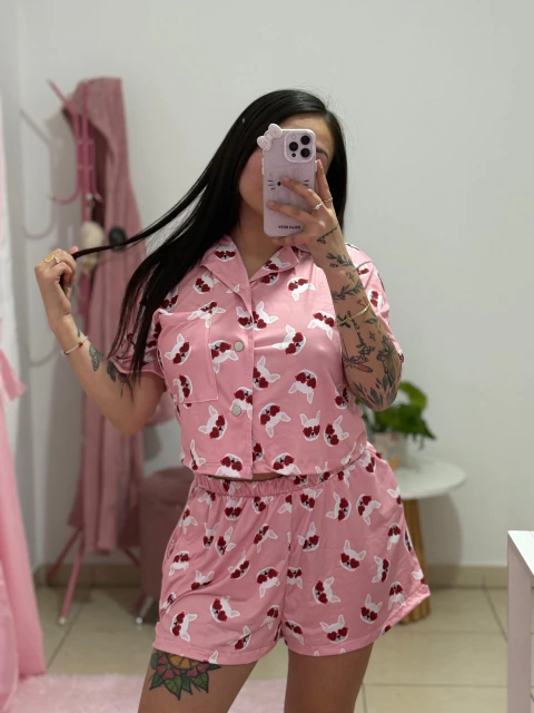 PIJAMA CAMISERO PERRITO - comprar online