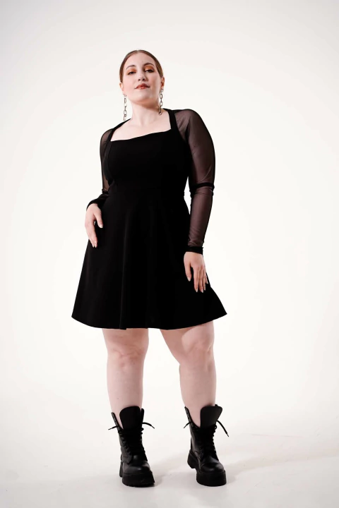 VESTIDO CAMILA MANGA LARGA