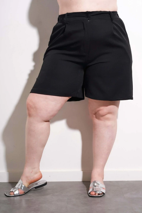 SHORT SASTRERO NEGRO - comprar online