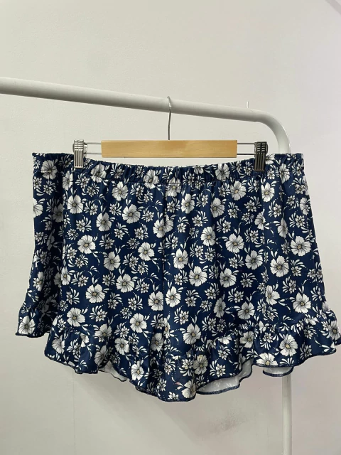 SHORT PIJAMA AZUL