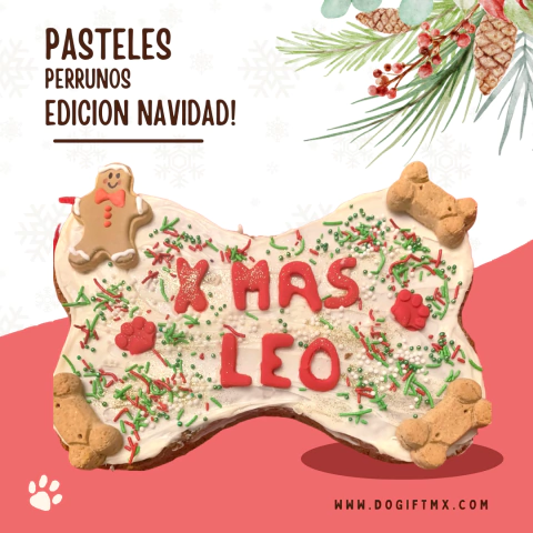 Pasteles perrunos Edición NAVIDAD