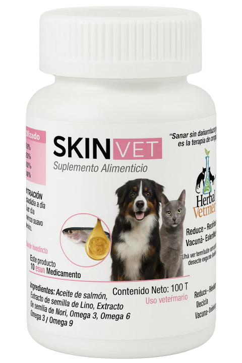 SKINVET NAT (antes Derma VetNat - Procesos Dérmicos) 100 tabletas - comprar en línea