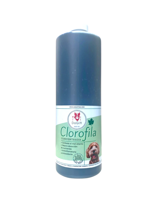 Clorofila para la higiene Dental Canina - Control de Mal Aliento