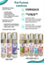 Perfumes Caninos aromas variados 125ml - 12 PIEZAS - Mayoristas en internet