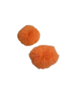 APLIQUE POMPOM PELINHO METADE (4,0 CM) - 02UNIDADES - comprar online