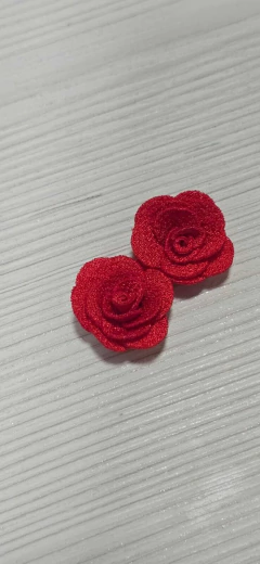 APLIQUE FLOR TECIDO - 5 UNIDADES - comprar online