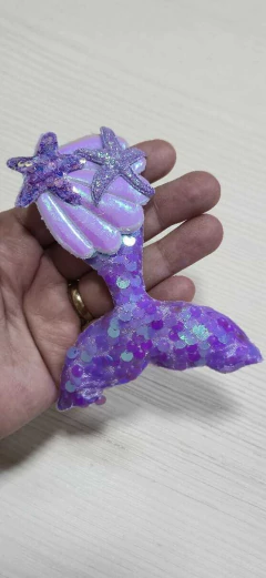 APLIQUE CAUDA DE SEREIA (11X9 CM) - 1 UNIDADES na internet