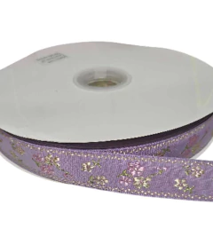 FITA IMPORTADA BORDADA FLORAL ( 25MM) - 1 METRO na internet