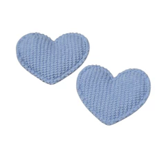 APLIQUE CORACAO VELUDO COTELE - 2 UNIDADES - comprar online