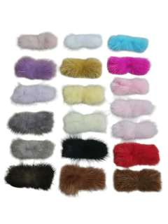 POMPOM PELINHO COMPRIDO (BIGODE) - 1 UNIDADE