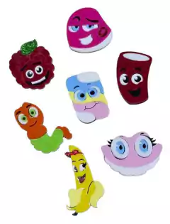 APLIQUE ACRILICO FINI - 1 UNIDADE