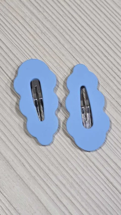 PRESILHA TIC TAC ONDULADA - 2 UNIDADES - Cris Fitas