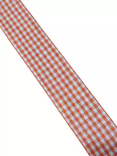 FITA XADREZ LARANJA - Cris Fitas