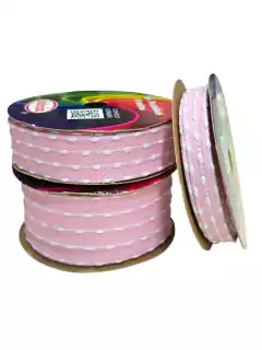 KIT FITA SINIMBU PESPONTO POMPOM (38mm 22mm e 10mm) 2 METROS DE CADA