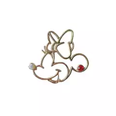 APLIQUE MINNIE DE METAL - 1 UNIDADE - comprar online