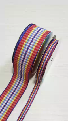 FITA ESTAMPADA XADREZ SINIMBU - 1 METRO - comprar online