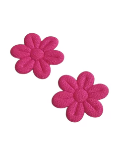 APLIQUE FLOR PRENSADA TONS DE PINK - 50 UNIDADES na internet