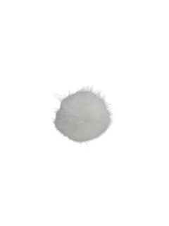APLIQUE POMPOM PELINHO PEQUENO METADE (2,5 CM) - 04UNIDADES - comprar online