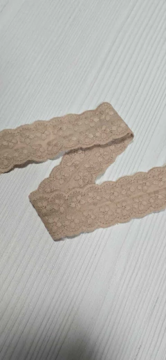 FITA BORDADA FLOR DUPLA (38MM) - 1 METRO na internet