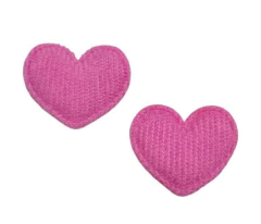 Imagem do APLIQUE CORACAO VELUDO COTELE - 2 UNIDADES teste