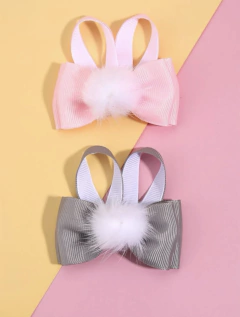 Moños conejito pascua bebés y niñas