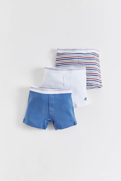 Pack x3 boxer Niños Baby Cotton